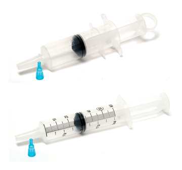 Syringe Irrigation Piston Catheter Tip, Thumb Control Ring w/ small tip adapter, Packed in Resealable IV Pole Bag Latex-Free ProAdvantage (30/CS) by Pro Advantage  ID P250615